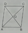 Show that the diagonals of a parallelogram divide it in four triangles of equal area.